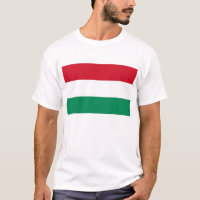 Camiseta con bandera de Hungría