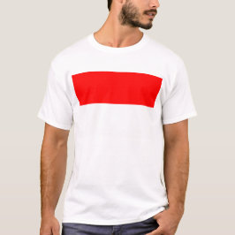 Camiseta con bandera de Indonesia