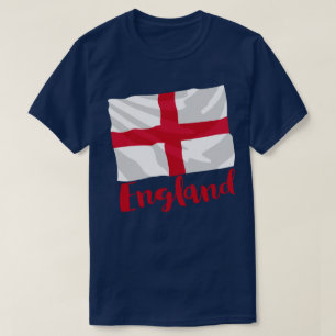 Camiseta con bandera de Inglaterra