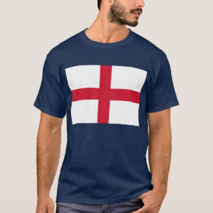 Camiseta con bandera de Inglaterra.