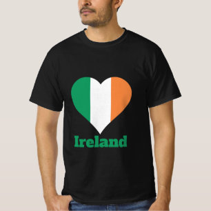 Camiseta con bandera de Irlanda
