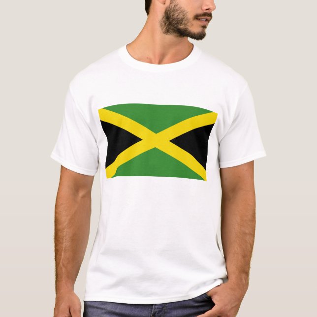 Camiseta con bandera de Jamaica (Anverso)