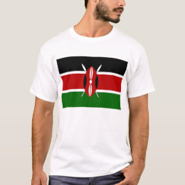 Camiseta con bandera de Kenia