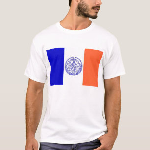 Camiseta con bandera de la ciudad de Nueva York EE