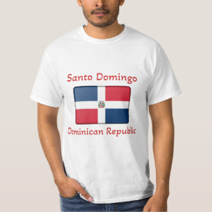 Camiseta con bandera de la República Dominicana en