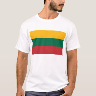 Camiseta con bandera de Lituania