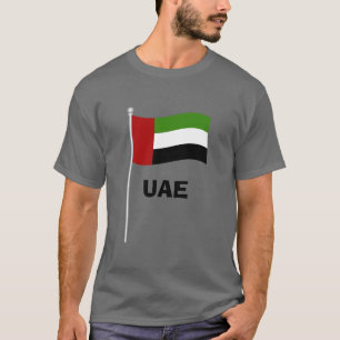 Camiseta con bandera de los EAU