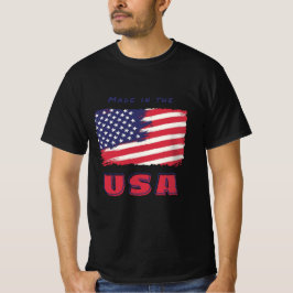 Camiseta con bandera de los Estados Unidos
