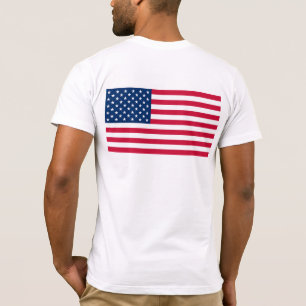 Camiseta con bandera de los Estados Unidos de Amér