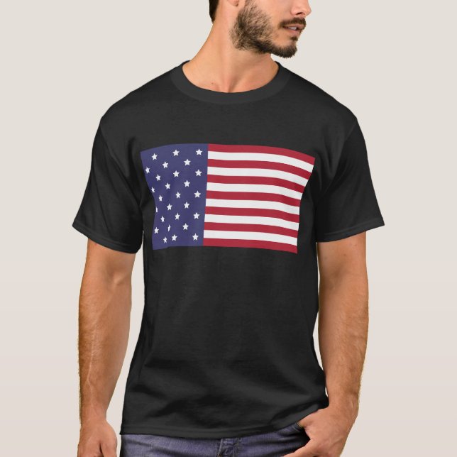 Camiseta con bandera de los Estados Unidos - Tee d (Anverso)