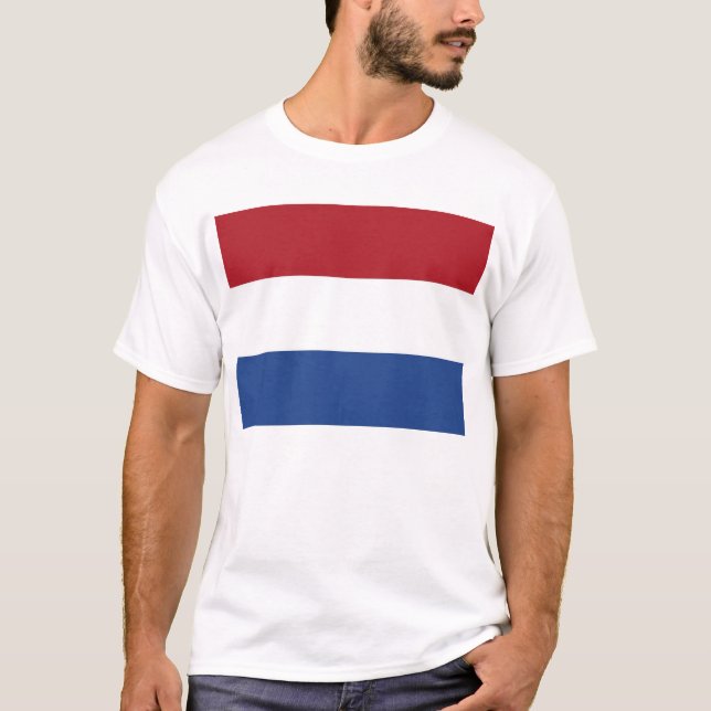 Camiseta con bandera de los Países Bajos (Anverso)