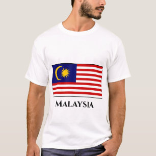 Camiseta con bandera de Malasia