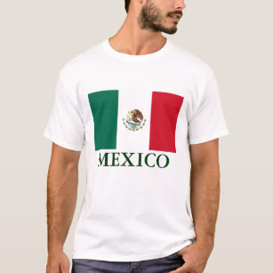 Camiseta con bandera de México