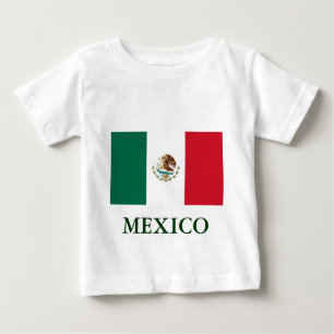 Camiseta con bandera de México
