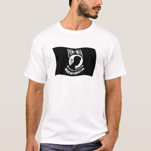 Camiseta con bandera de POW's y MIA's