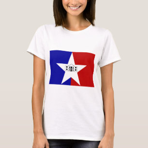 Camiseta con bandera de San Antonio, Estados Unido