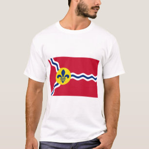 Camiseta con bandera de San Luis, Misuri