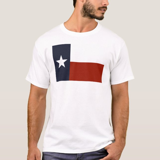 Camiseta con bandera de Texas (Anverso)