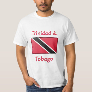 Camiseta con bandera de Trinidad y Tobago