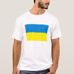 Camiseta con bandera de Ucrania