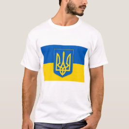 Camiseta con bandera de Ucrania