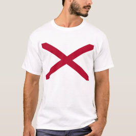 Camiseta con bandera del estado de Alabama Estados