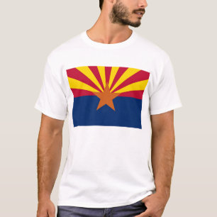 Camiseta con bandera del estado de Arizona Estados