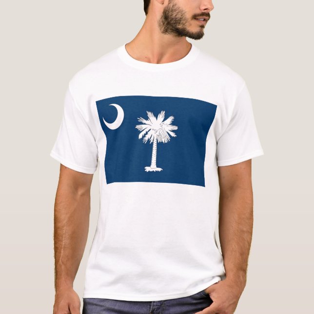 Camiseta con bandera del estado de Carolina del Su (Anverso)