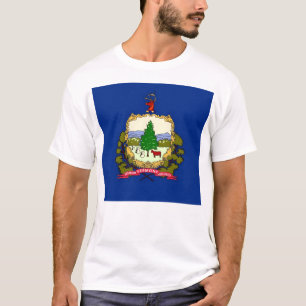 Camiseta con bandera del estado de Vermont EE.UU.