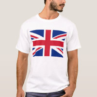 Camiseta con bandera del Reino Unido