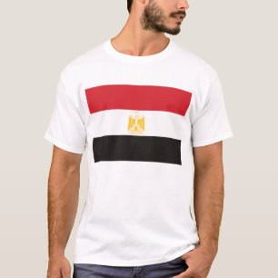 Camiseta con bandera egipcia