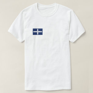 Camiseta con bandera eureka