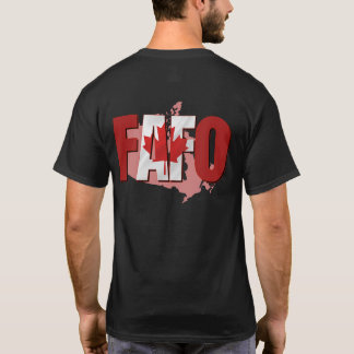 Camiseta con bandera F.A.F.O