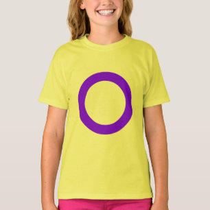 Camiseta con bandera intersexual (niño)