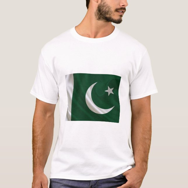 Camiseta con bandera paquistaní (Anverso)