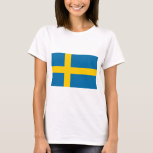 Camiseta con bandera sueca (Suecia)