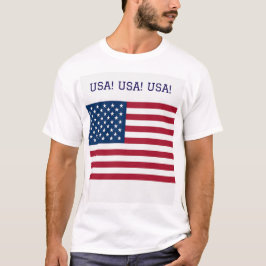 Camiseta con banderas de EE. UU. y Union Jack
