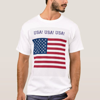 Camiseta con banderas de EE. UU. y Union Jack