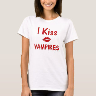 Camiseta con besos de vampiro