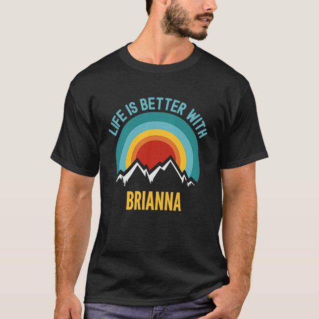 Camiseta Con Brianna Dating Brianna (Anverso)