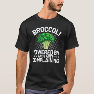 Camiseta Con Brócoli de Poder Brócoli Vegano Vegetariano