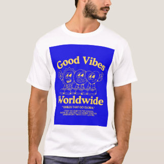 Camiseta con buenas vibras 