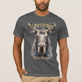 Camiseta con capucha Moose Head Moose Country Coni