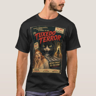 Camiseta con cartel de la película de terror Tuxed