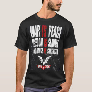 Camiseta con cartel de Neolengua de 1984 (hombre)