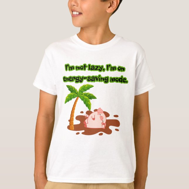 Camiseta con cerdo (Anverso)