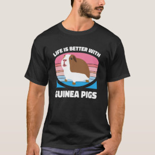 Camiseta Con cerdos guineanos adoran a Chicas de animales n