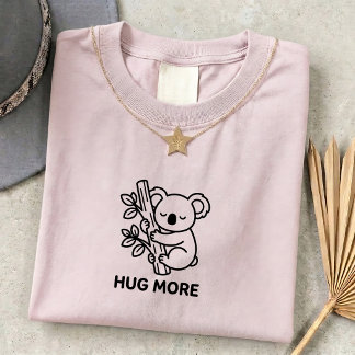 Camiseta con cita de koala lindo