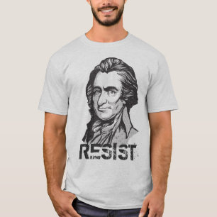Camiseta con cita de resistencia de Thomas Paine