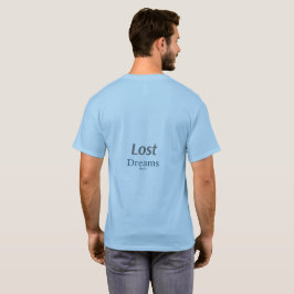 Camiseta con cita estética de sueños perdidos